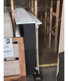 LIT GIGOGNE PU BLANC 2X90X190CM