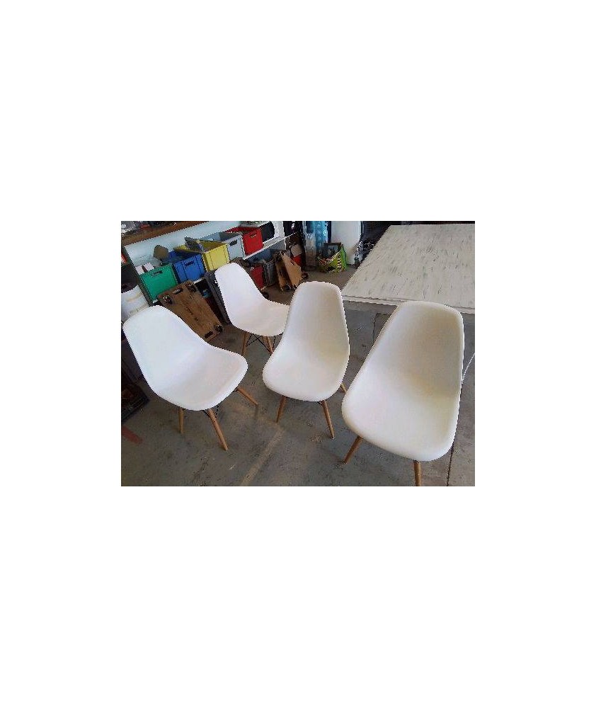 CHAISE BLANCHE STYLE SCANDINAVE 