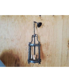 LUMINAIRE EN FER FORGÉ 