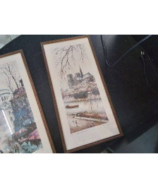 LITHOGRAPHIE NOTRE DAME DE PARIS