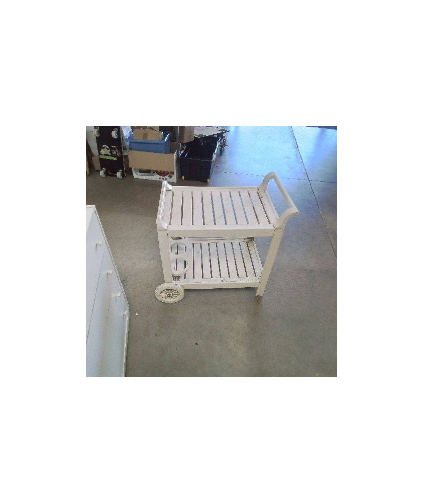 DESSERTE JARDIN À ROULETTES 