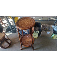 PORTE POT ROTIN ( H74CM)