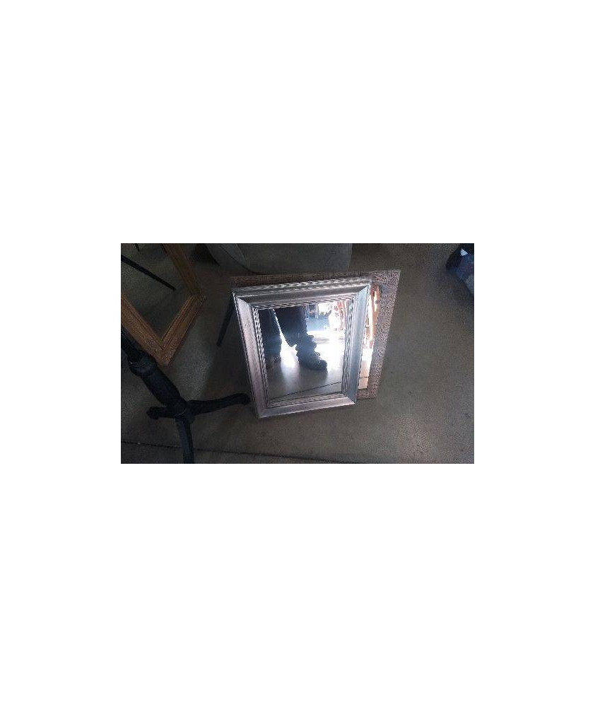 MIROIR RECTANGULAIRE GRIS