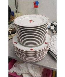 ASSIETTES COQUELICOT 