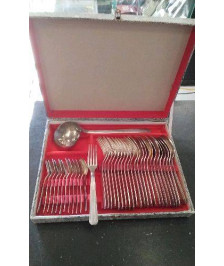 MENAGERE METAL ARGENTE 