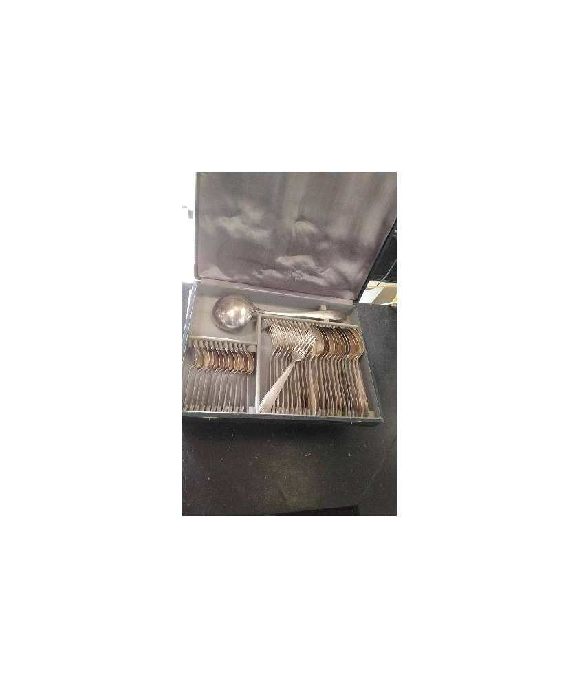 MENAGERE ERCUIS METAL ARGENTE 