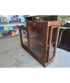 VITRINE ASYMÉTRIQUE DECOR JAPONNAIS