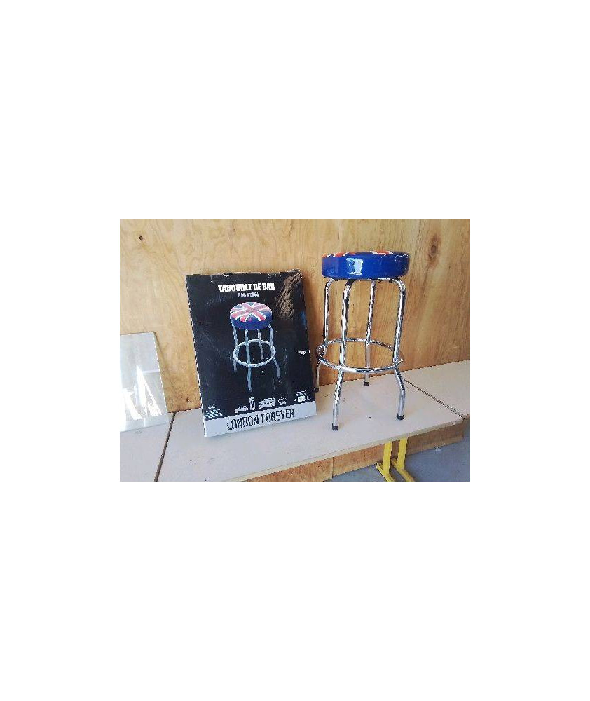 TABOURET DE BAR LONDON FOREVER