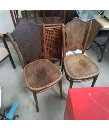 PAIRE DE CHAISES JACOB ET JOSEPH KOHN
