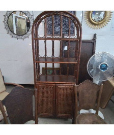 ETAGERE ROTIN VINTAGE