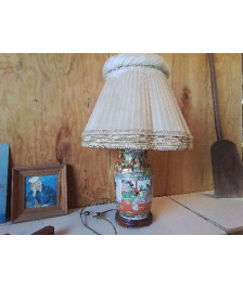 GRANDE LAMPE DECOR ASIATIQUE