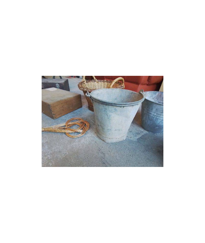 SCEAU DE MACON EN ACIER ZINGUÉ 