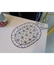 COUPE A FRUIT METALIQUE 