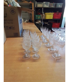 11 VERRES A PORTO SAINT LOUIS DÉBUT XXE 