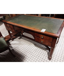 BUREAU EMPIRE DESSUS CUIR 