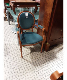 CABRIOLET VELOURS BLEU