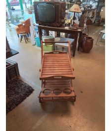 DESSERTE A ROULETTES 