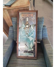 MIROIR RECTANGULAIRE BENEDICTINE 