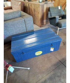 CANTINE MÉTALLIQUE BLEU