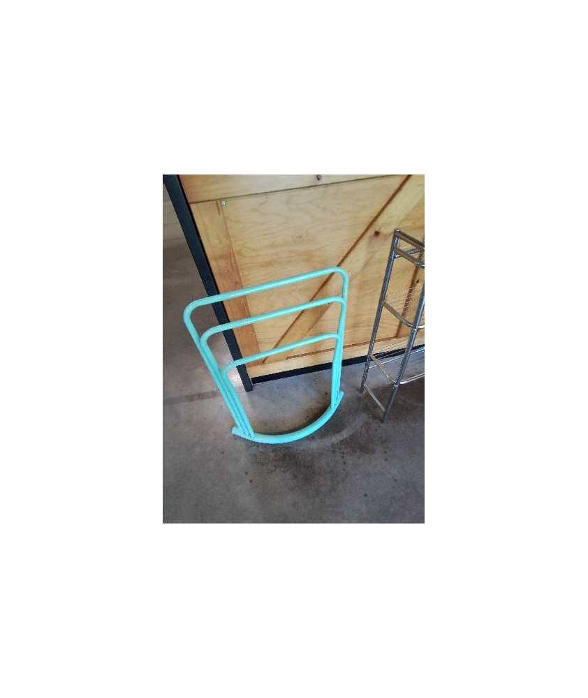 SÈCHE SERVIETTE MÉTAL VERT