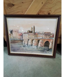 AQUARELLE QUARTIER ST LAURENT A MACON