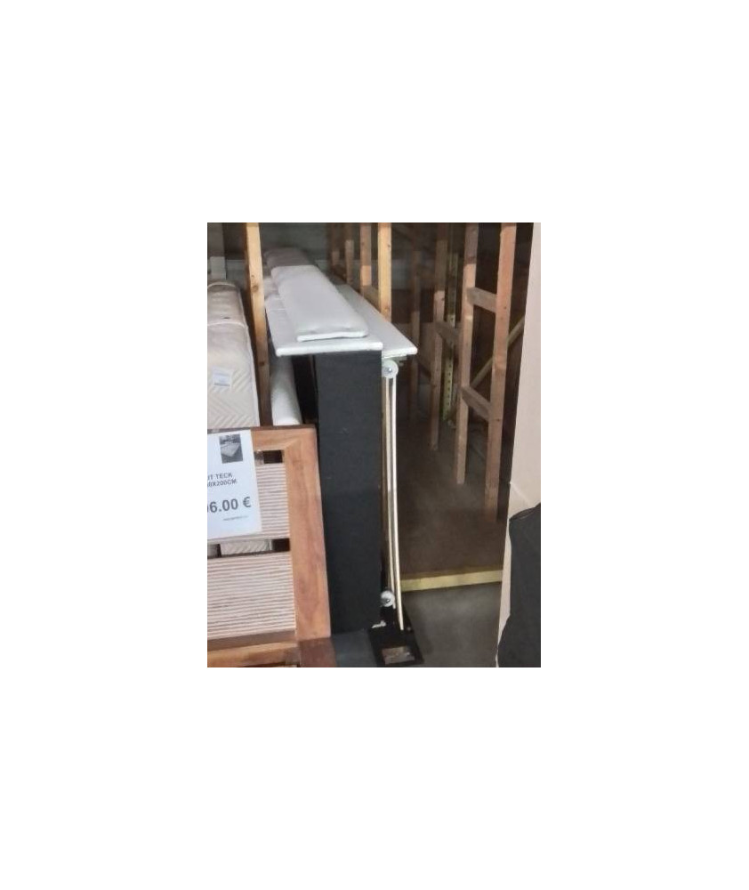 LIT GIGOGNE PU BLANC 2X90X190CM