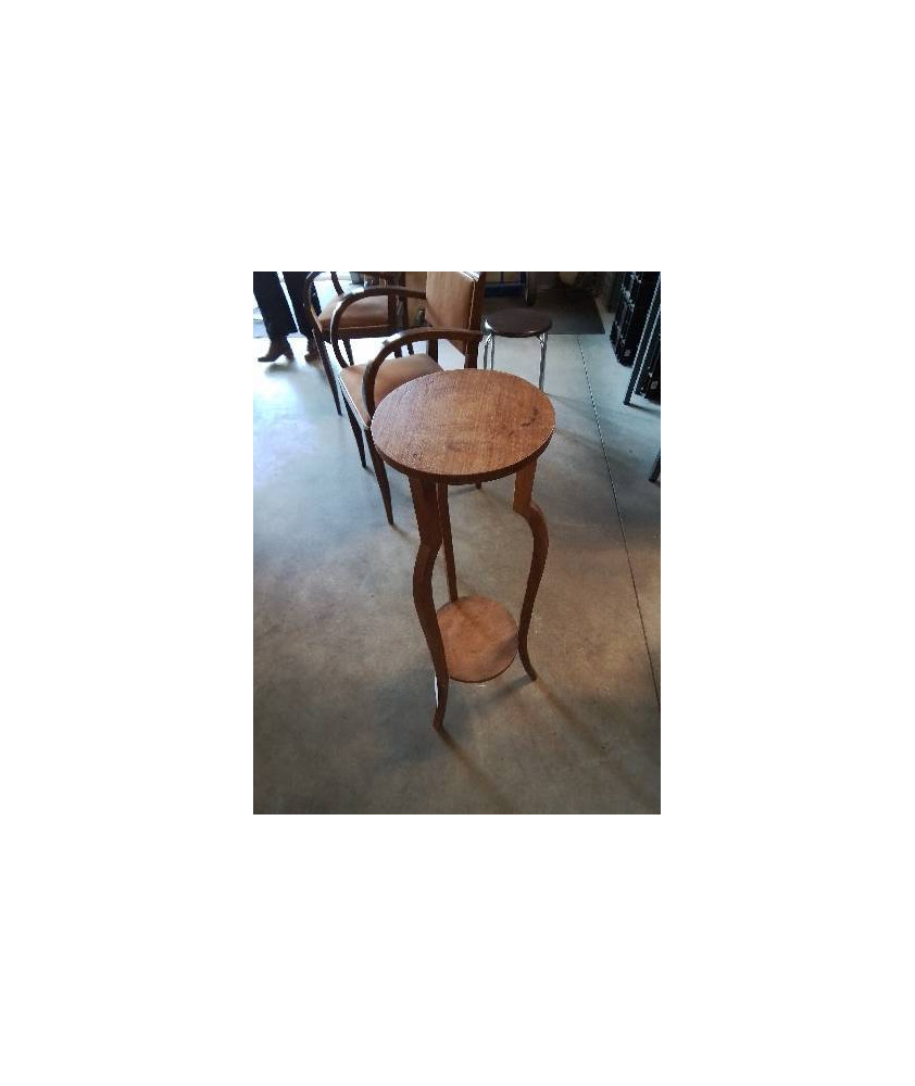 SELLETTE HAUTE RONDE BOIS CLAIR 2 NIVEAUX 