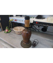 PIED DE LAMPE BOIS 