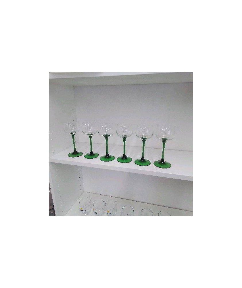 6 VERRES ALSACIEN 