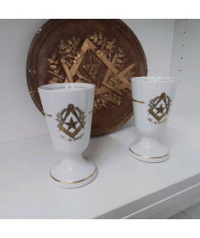 PAIRE MUG FRANC-MAÇON 