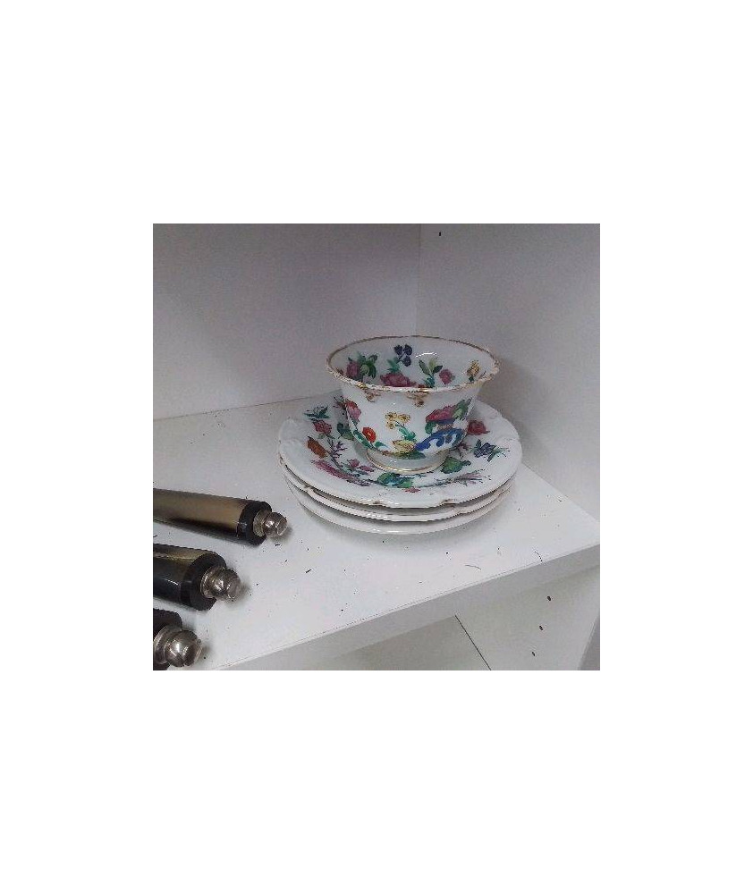 1 TASSE + 3 SOUS TASSES MINTON