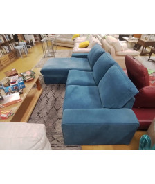 CANAPE MERIDIENNE TISSU 