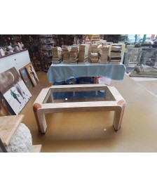 TABLE BASSE EN VERRE