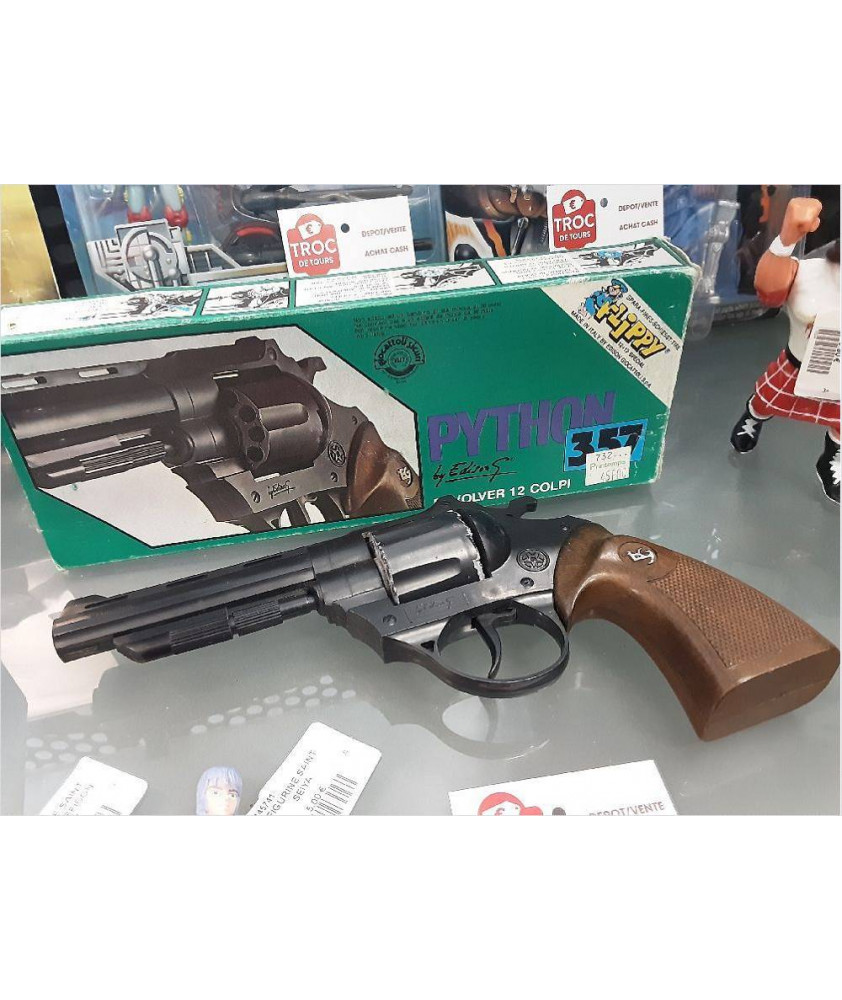 JOUET REVOLVER PYTHON 357 A PETARDS FLIPPY JOUET REVOLVER PYTHON 357 A PETARDS FLIPPY