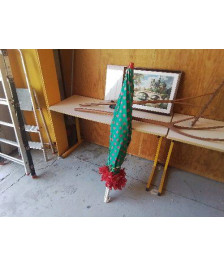 PARASOL VERT A POIDS