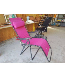 FAUTEUIL DE JARDIN TRANSAT PLIANT HESPERIDE