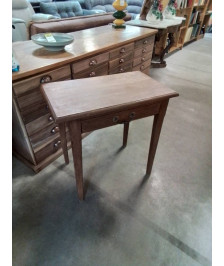 BUREAU RECTANGULAIRE BOIS 1 TIROIR