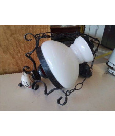 SUSPENSION METAL ET OPALINE