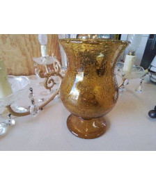 BOUGEOIR EN VERRE BULLÉ 