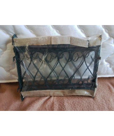 SUPPORT BARRIÈRE EN FER FORGÉ 