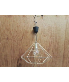 SUSPENSION LUMINAIRE DORÉ 