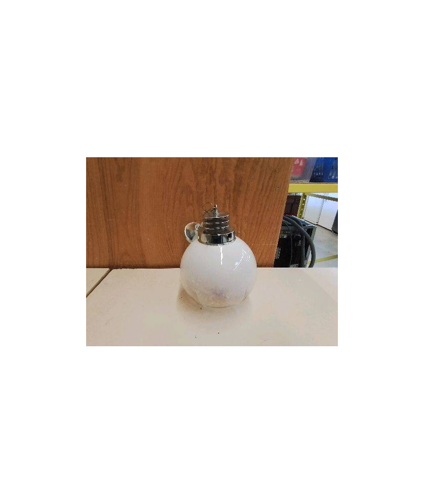 SUSPENSION GLOBE EN VERRE MAZZEGA