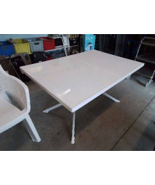 TABLE BLANCHE D’EXTERIEUR PLIABLE KETTLER