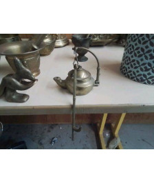 LAMPE À HUILE LAITON 