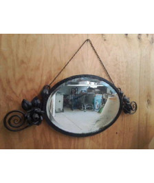MIROIR CADRE EN FER FORGÉ 