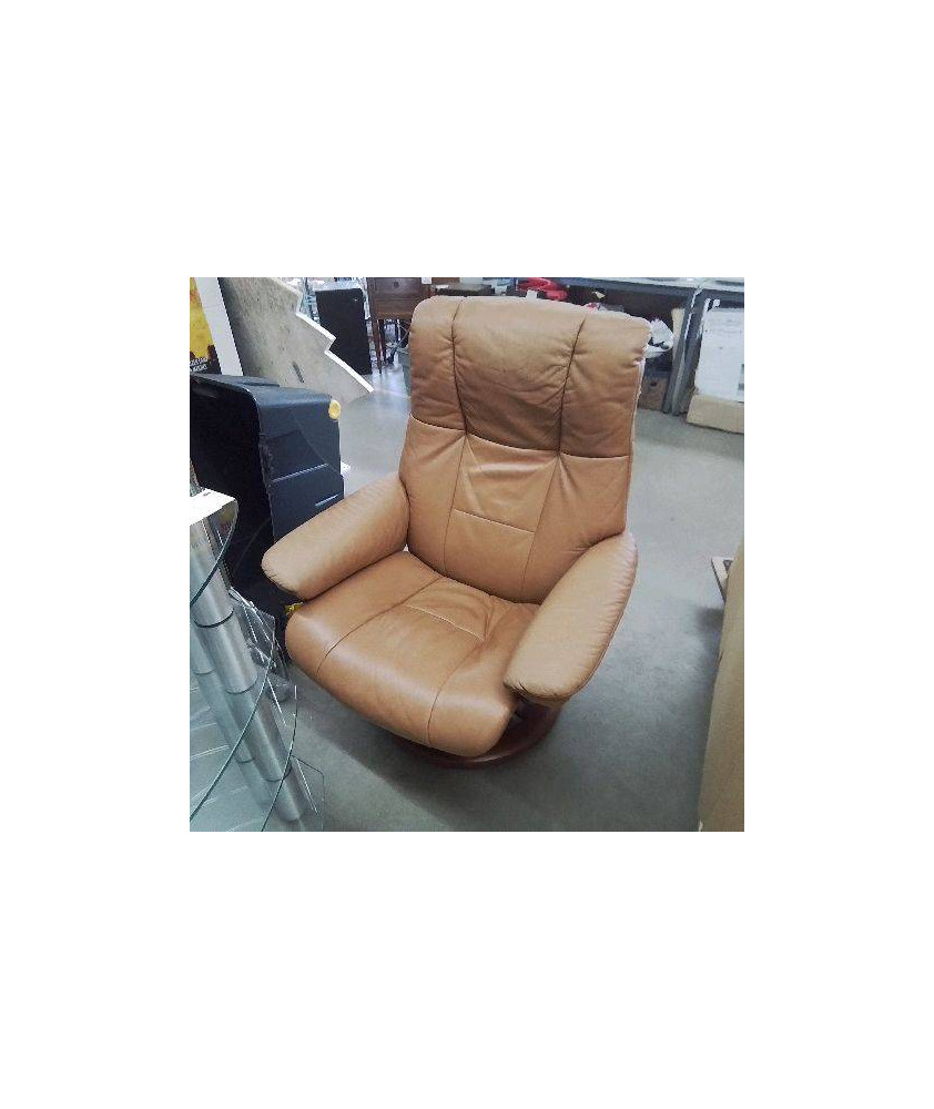 FAUTEUIL STRESSLESS MARRON