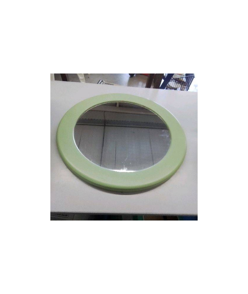 MIROIR ROND VERT 