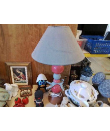 LAMPE DECORATION TERRE CUITE ARTISANAL 