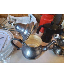 PICHET EN MÉTAL ARGENTÉ 