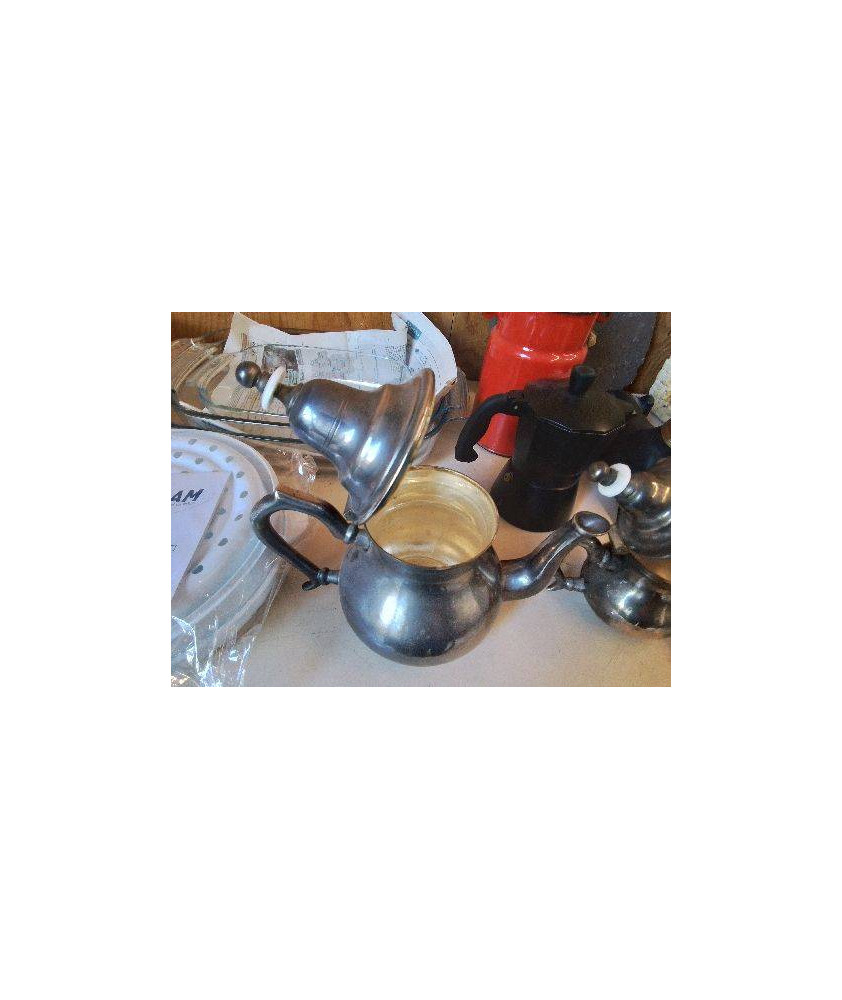 PICHET EN MÉTAL ARGENTÉ 